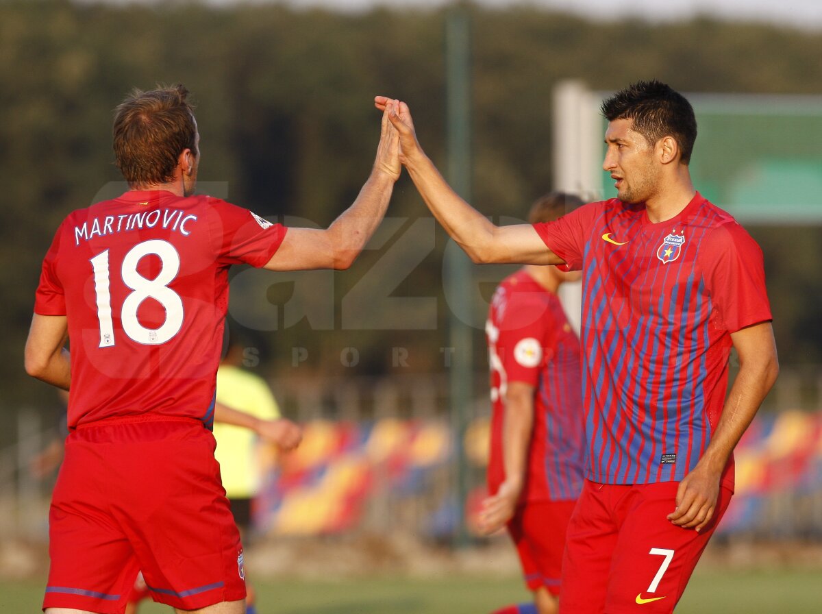 VIDEO "Fiară" din prima » Florin Costea a debutat cu două goluri şi o pasă de gol în primul meci la Steaua