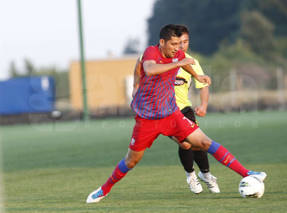 VIDEO "Fiară" din prima » Florin Costea a debutat cu două goluri şi o pasă de gol în primul meci la Steaua