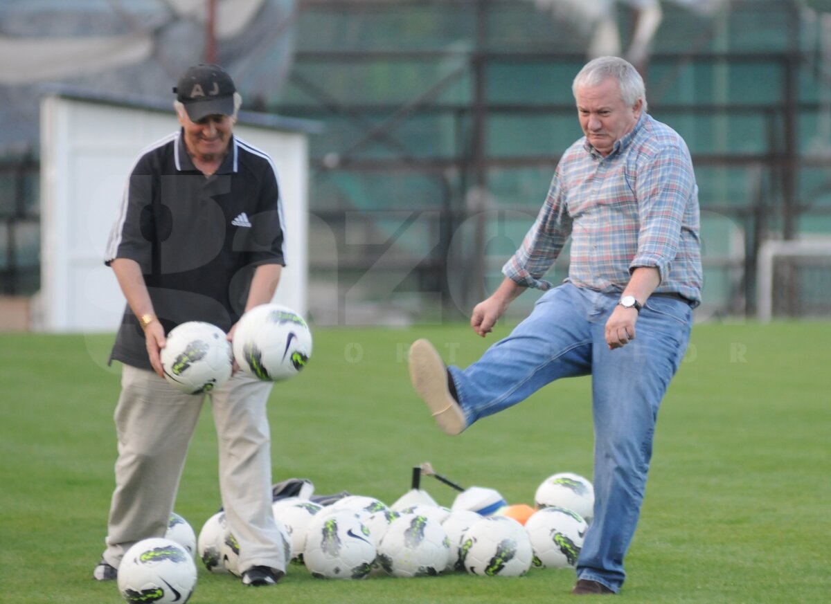 FOTO » Marius Constantin şi Zappino, primul antrenament cu Hizo la Vaslui