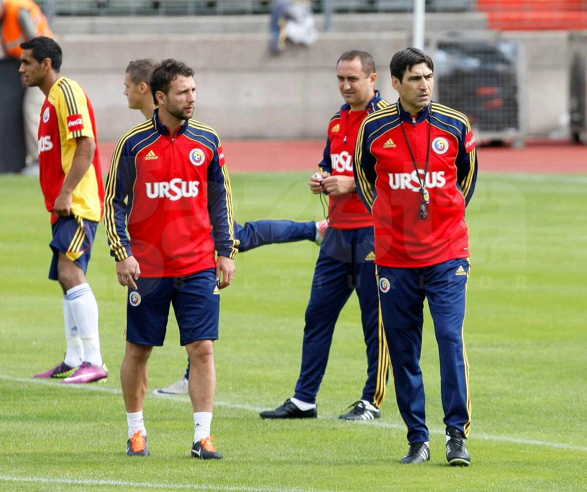 GALERIE FOTO Tătăruşanu portar, Lazăr mijlocaş central, Bucur pe stînga. Cam aşa ar arăta echipa României cu Luxemburg