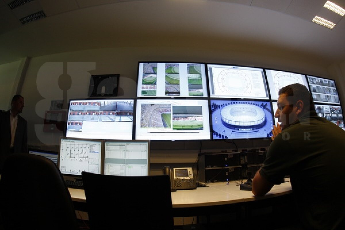 National Arena sub asediu ;) Împuşcături şi desfăşurări de forţe pe noul stadion