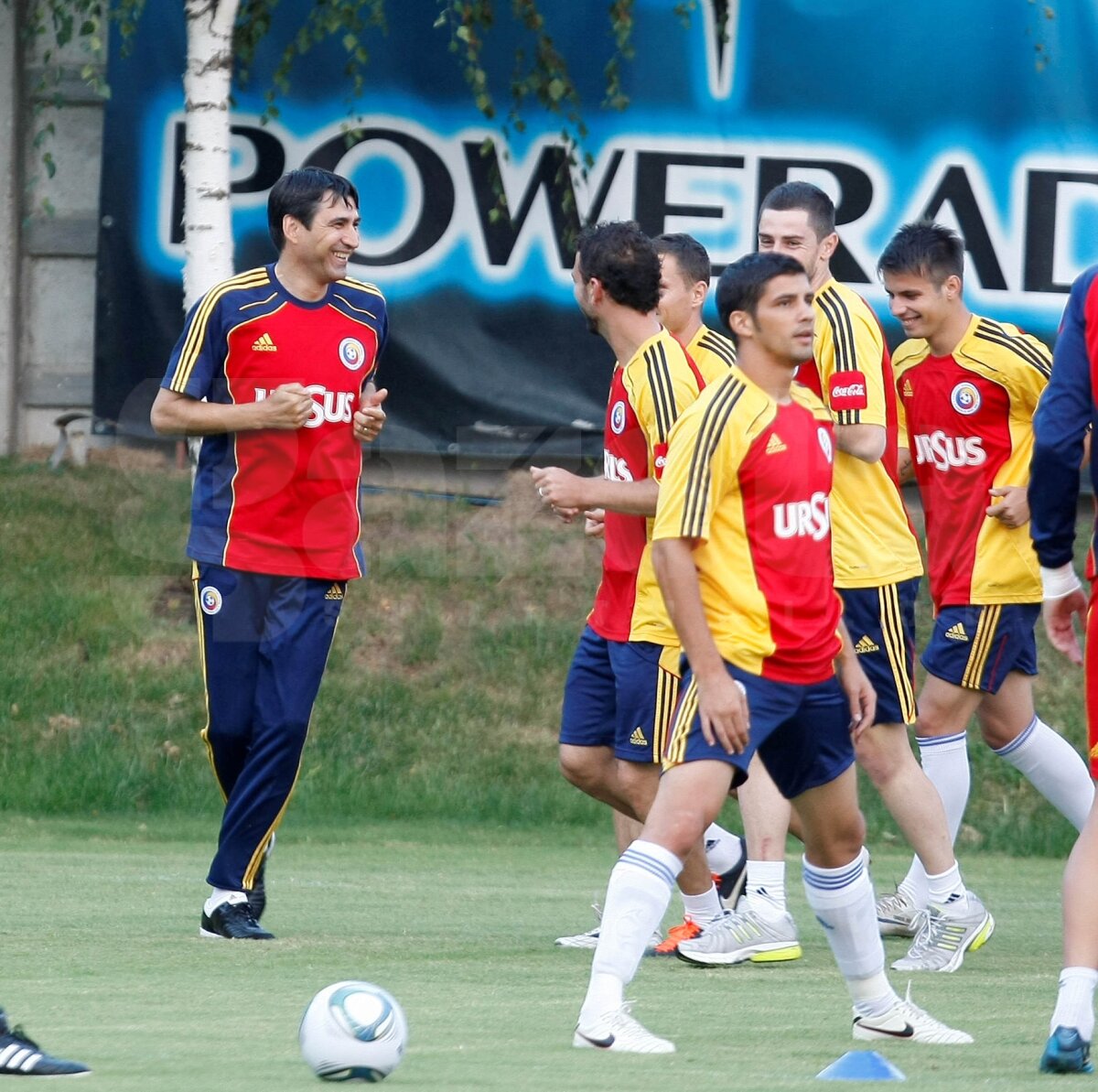 Luchin s-a alăturat "tricolorilor", Marica se antrenează separat