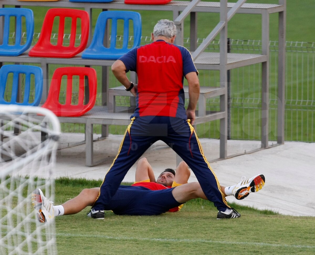 Luchin s-a alăturat "tricolorilor", Marica se antrenează separat