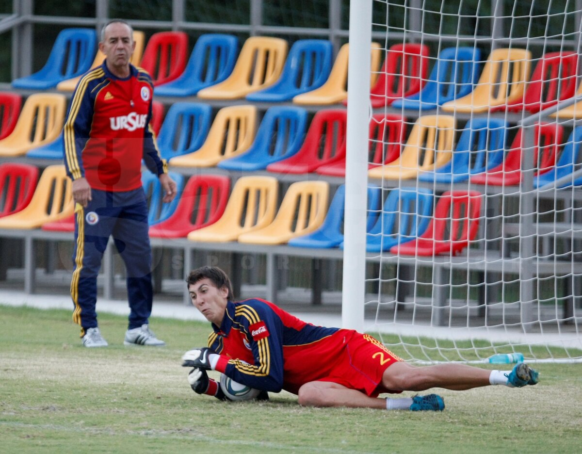 Luchin s-a alăturat "tricolorilor", Marica se antrenează separat
