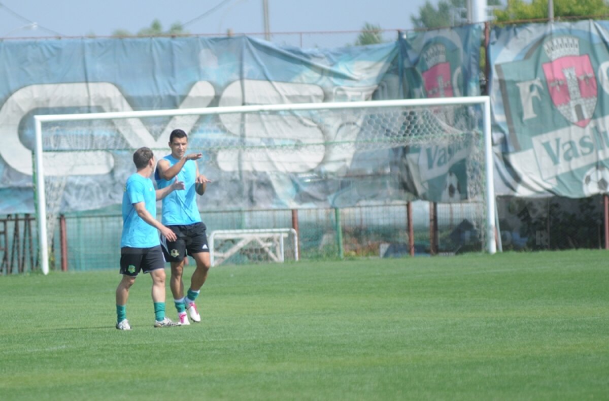FOTO Brazilianul Ozeia s-a antrenat în premieră cu FC Vaslui