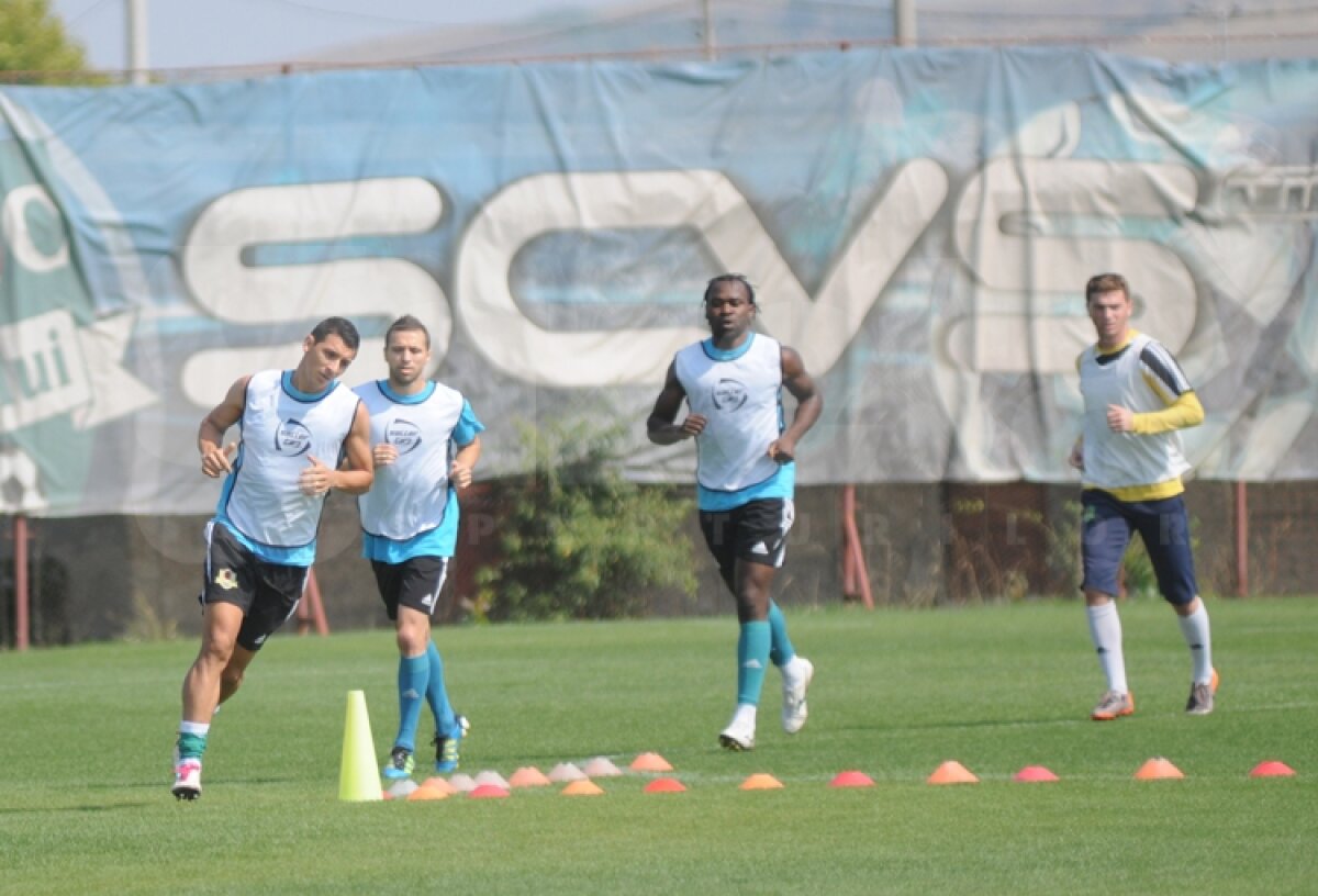 FOTO Brazilianul Ozeia s-a antrenat în premieră cu FC Vaslui