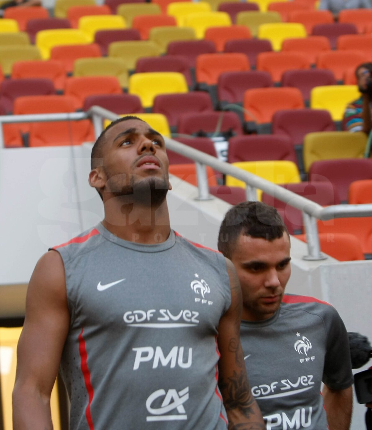 FOTO Francezii au efectuat antrenamentul oficial pe National Arena!