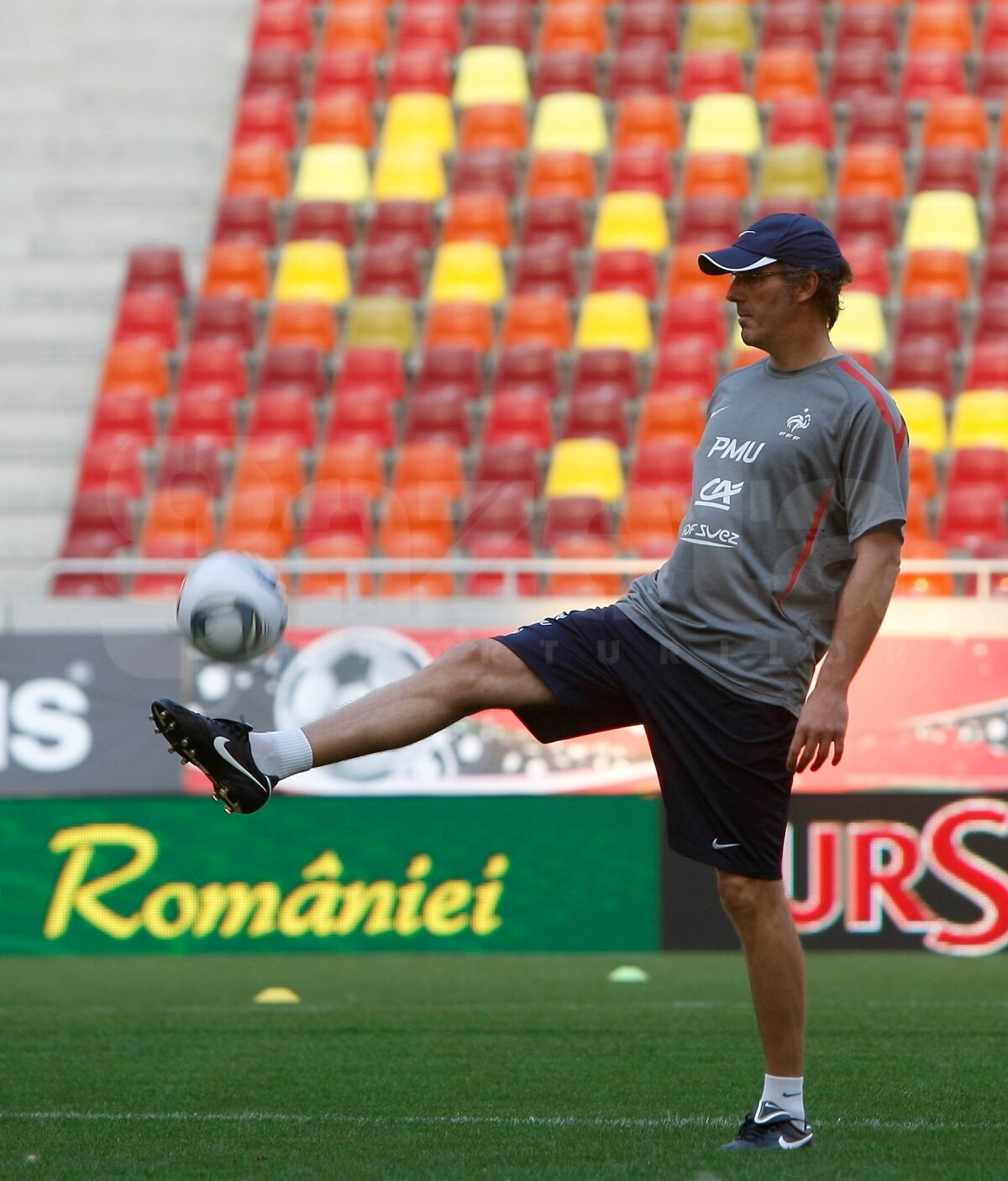 FOTO Francezii au efectuat antrenamentul oficial pe National Arena!