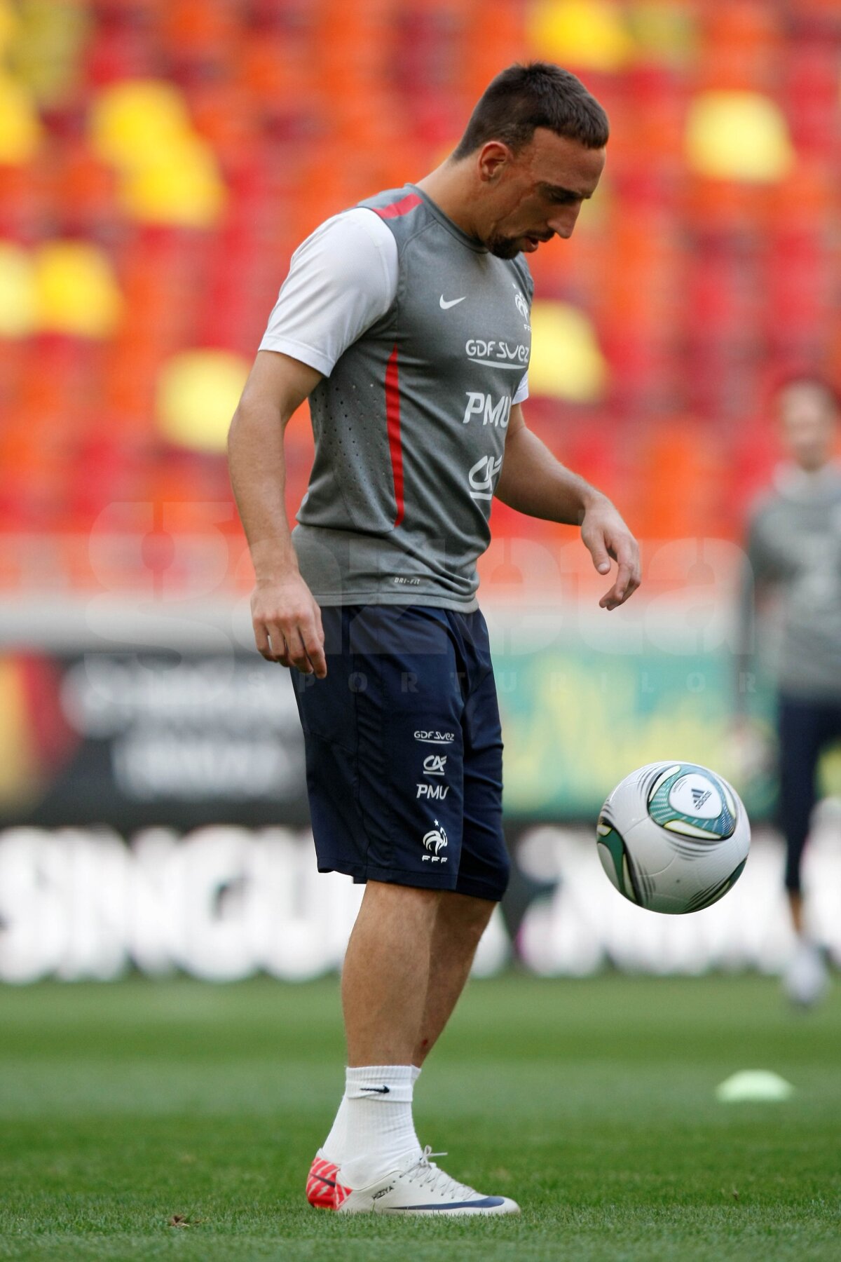 FOTO Francezii au efectuat antrenamentul oficial pe National Arena!