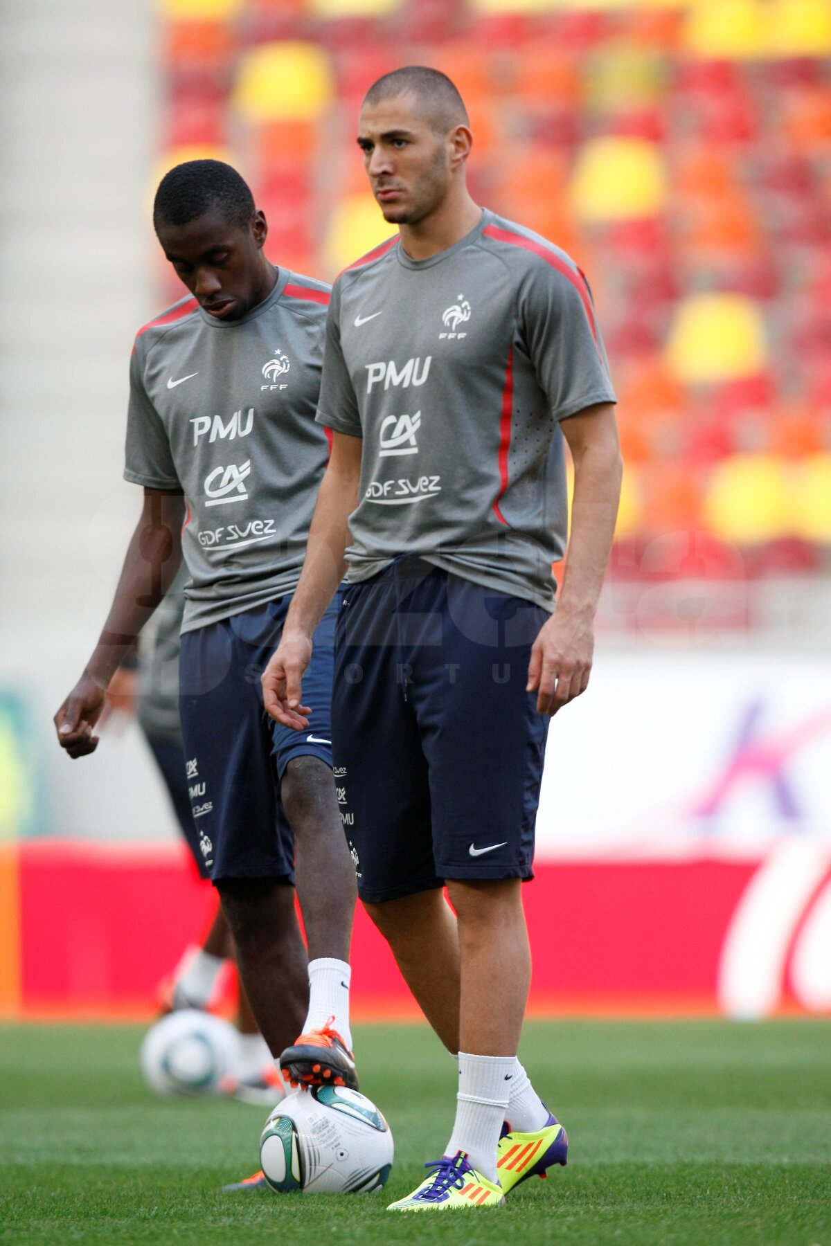 FOTO Francezii au efectuat antrenamentul oficial pe National Arena!