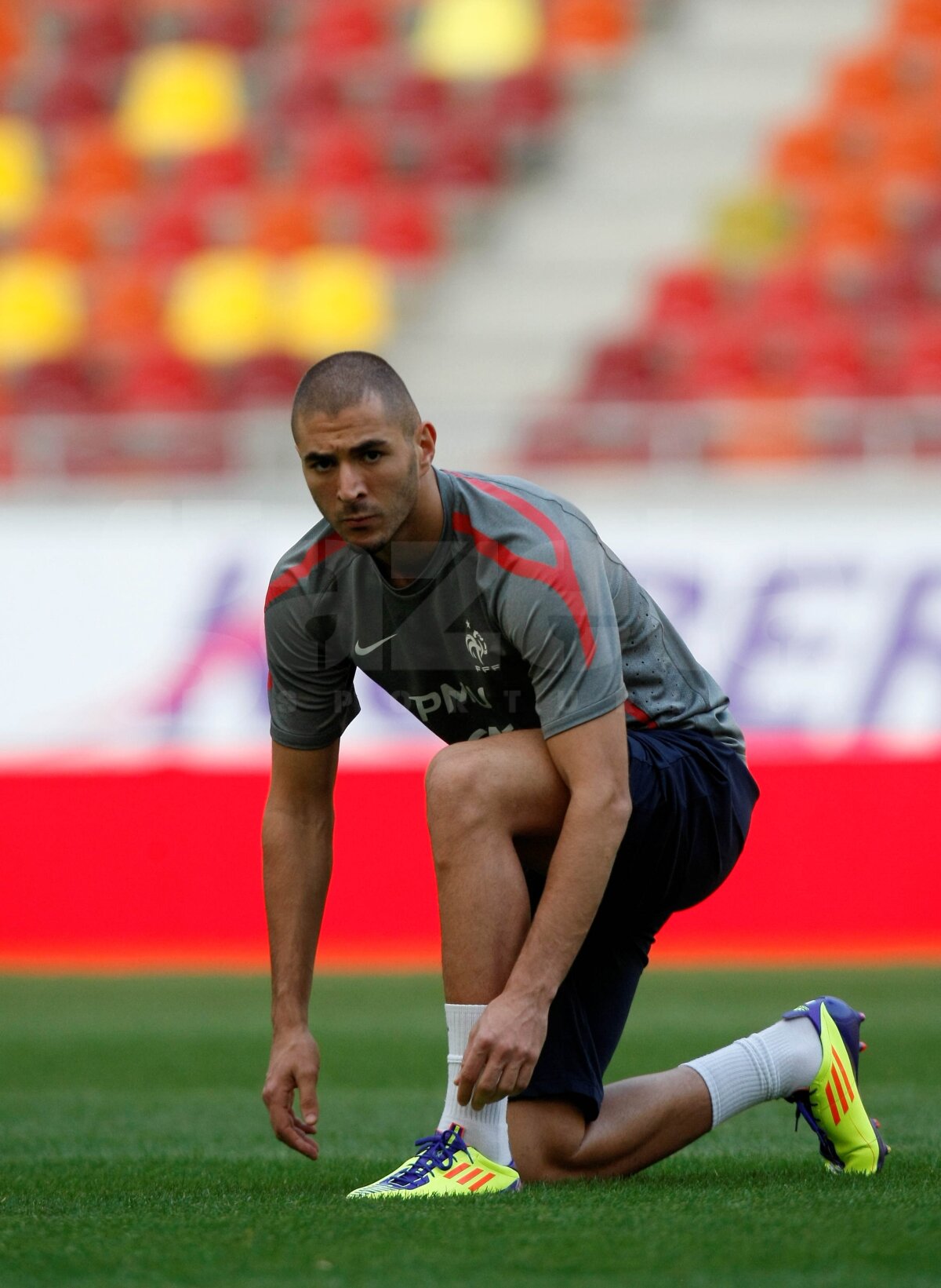 FOTO Francezii au efectuat antrenamentul oficial pe National Arena!