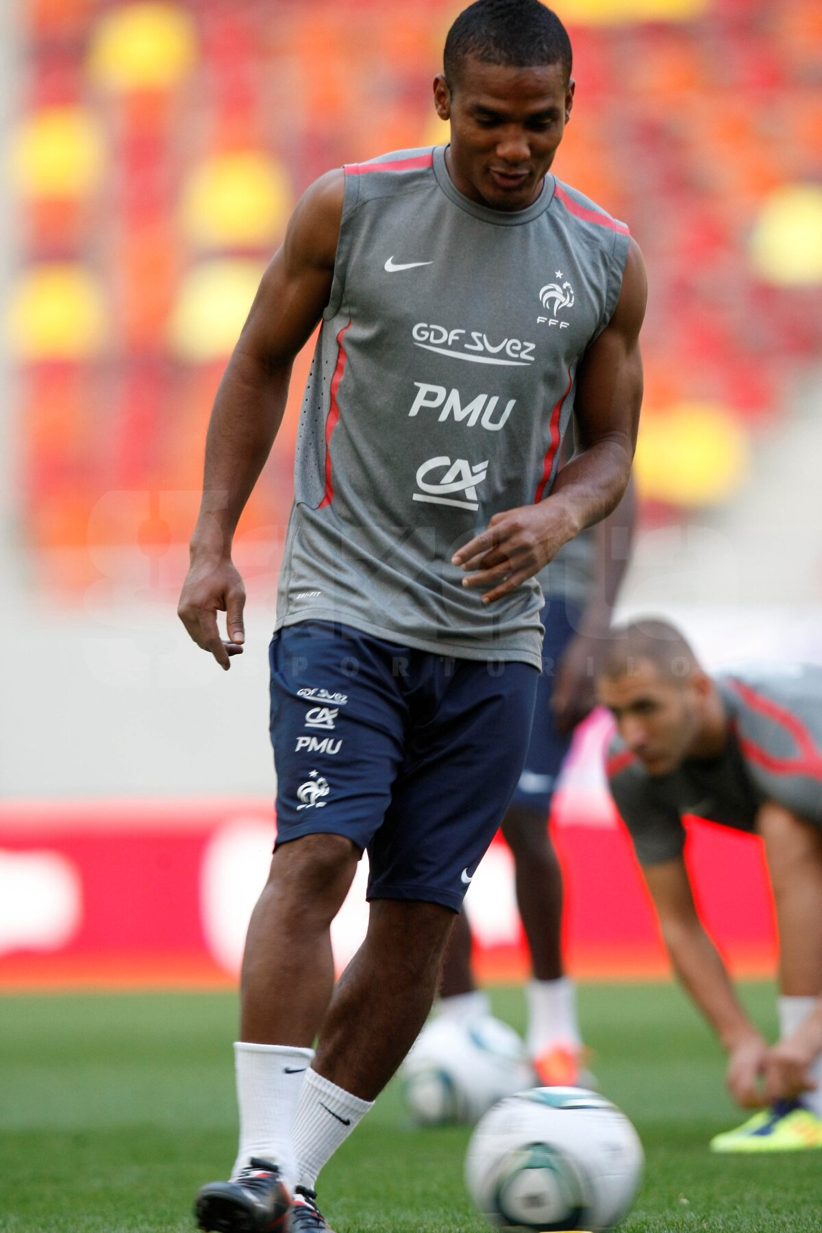 FOTO Francezii au efectuat antrenamentul oficial pe National Arena!