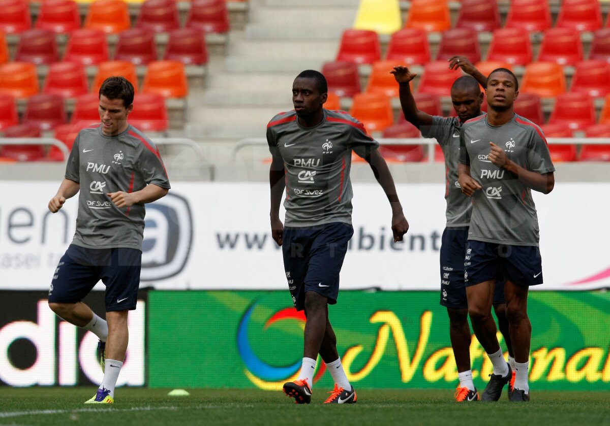 FOTO Francezii au efectuat antrenamentul oficial pe National Arena!