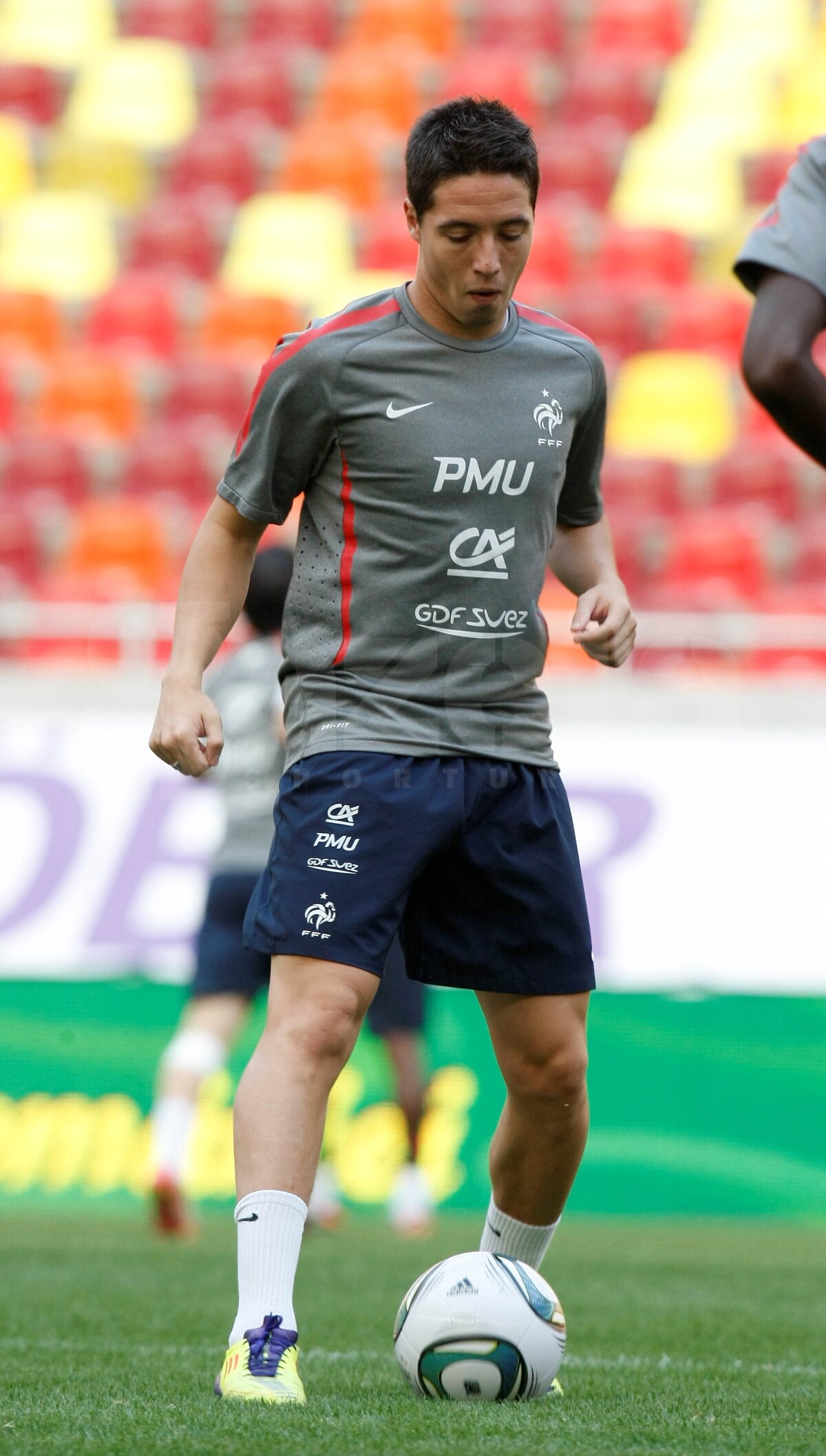 FOTO Francezii au efectuat antrenamentul oficial pe National Arena!