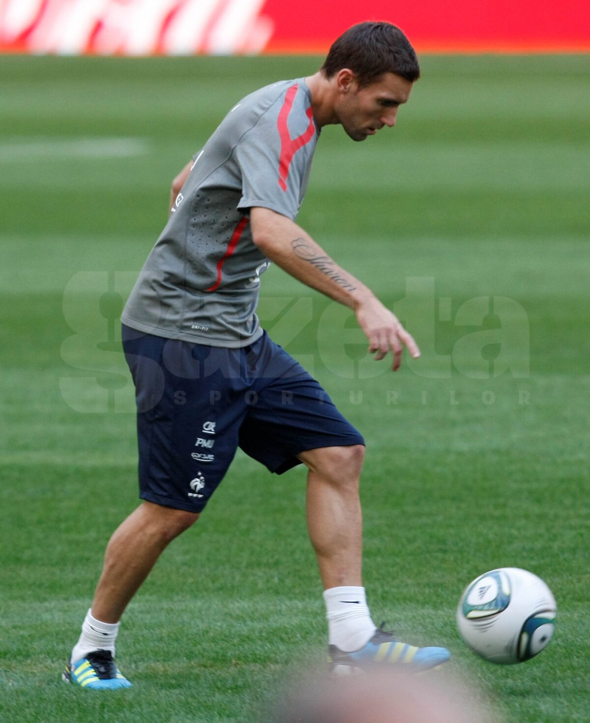 FOTO Francezii au efectuat antrenamentul oficial pe National Arena!