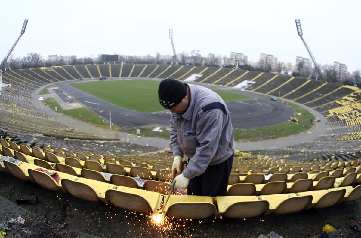 SUPERFOTO Aşa s-a construit bijuteria Naţional Arena! 4 ani, 8.000 de muncitori, 234 de milioane de euro