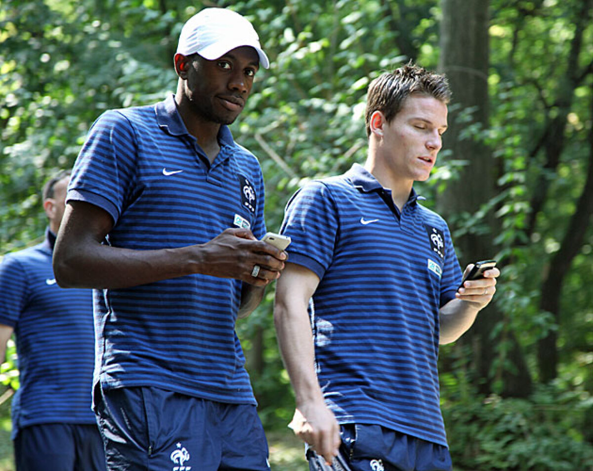 Francezii au pregătit meciul cu România în Parcul Herăstrău