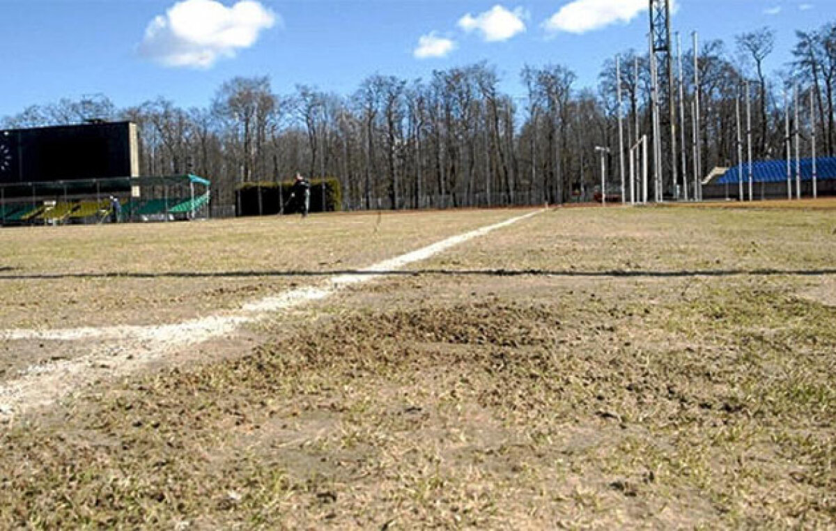 FOTO UEFA ia rar decizia de a închide un stadion. Uite unde s-a jucat Lituania - Spania!