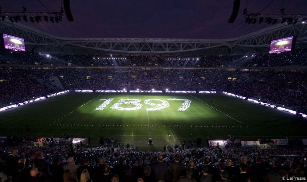 VIDEO & FOTO » Imagini spectaculoase de la inaugurarea noului stadion al lui Juventus Torino. Ei n-au cîrtiţe ca noi ;)