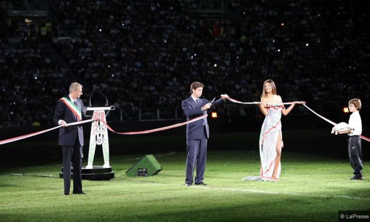 VIDEO & FOTO » Imagini spectaculoase de la inaugurarea noului stadion al lui Juventus Torino. Ei n-au cîrtiţe ca noi ;)