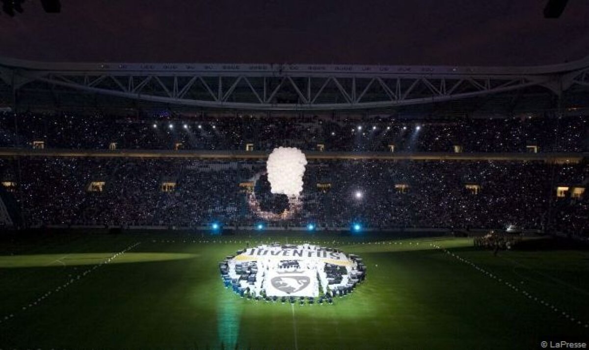 VIDEO & FOTO » Imagini spectaculoase de la inaugurarea noului stadion al lui Juventus Torino. Ei n-au cîrtiţe ca noi ;)