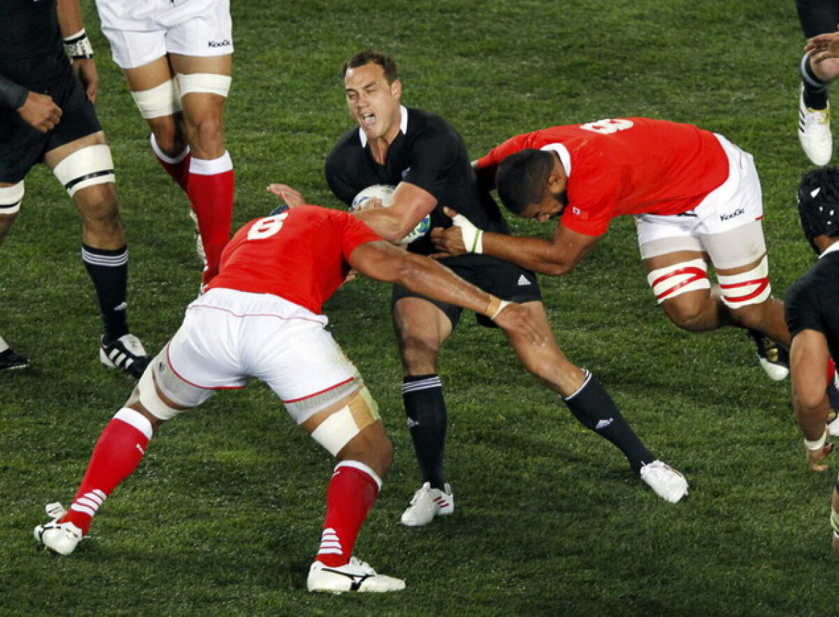 GALERIE FOTO Noua Zeelandă-Tonga 41-10 în meciul de deschidere de la Cupa Mondială