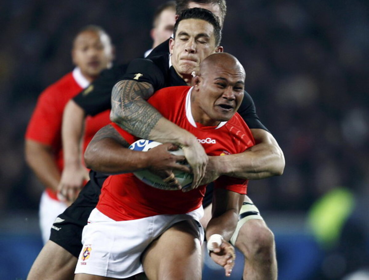 GALERIE FOTO Noua Zeelandă-Tonga 41-10 în meciul de deschidere de la Cupa Mondială