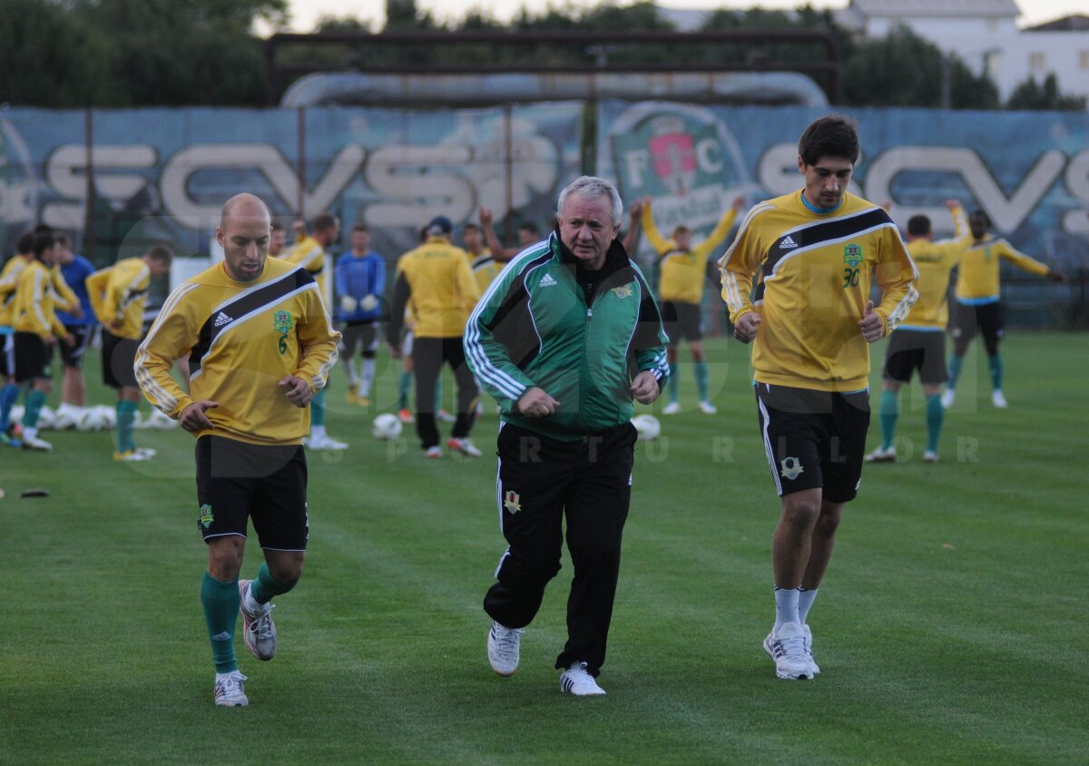 FOTO Papp a revenit la antrenamentele Vasluiului, dar nu va juca cu Dinamo