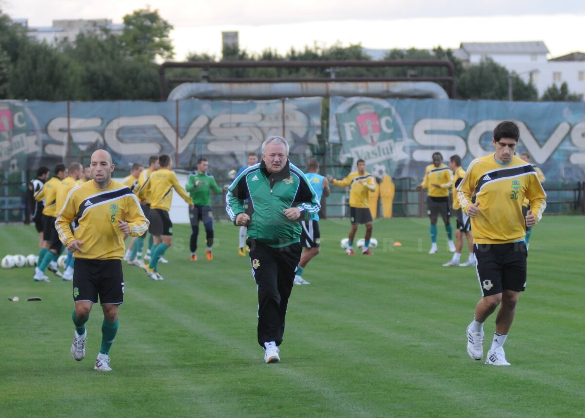 FOTO Papp a revenit la antrenamentele Vasluiului, dar nu va juca cu Dinamo