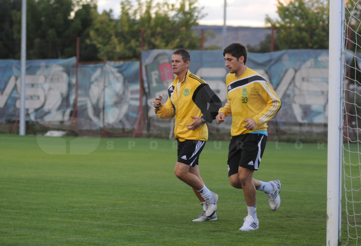 FOTO Papp a revenit la antrenamentele Vasluiului, dar nu va juca cu Dinamo