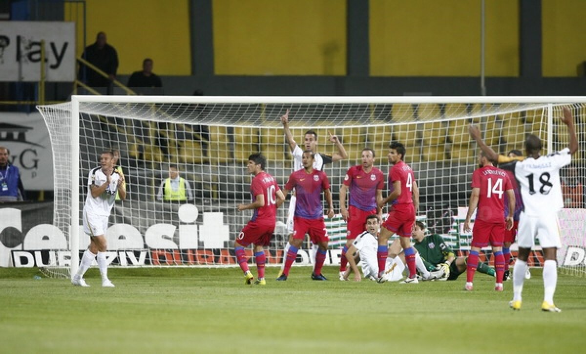 Steaua s-a făcut de rîs la Mediaş » Gaz Metan - Steaua 3-0