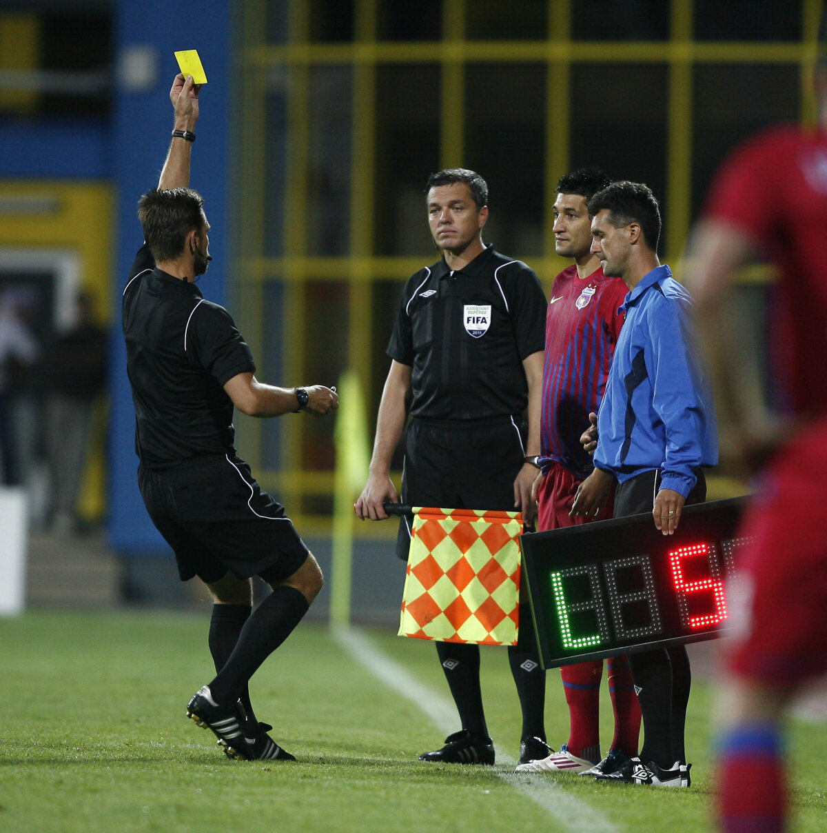 Florin Costea a debutat cu un "galben" la Steaua
