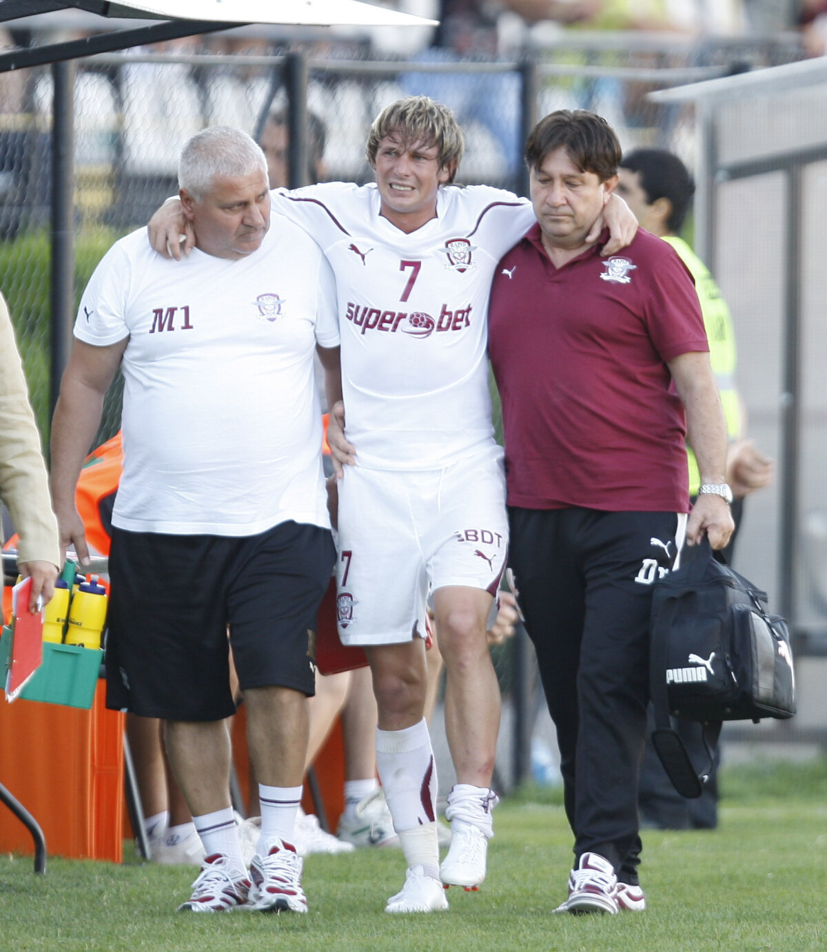 Accidentarea lui Deac i-a îngrozit pe rapidişti. Diagnosticul medicilor i-a mai liniştit