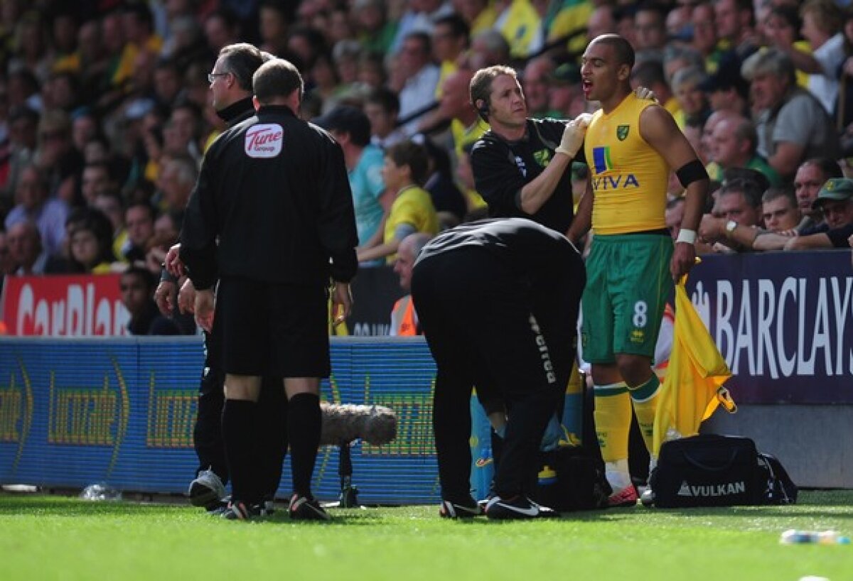 AŞA arată victima lui Tamaş din meciul cu Norwich City. Românul ar putea fi suspendat 3 etape!