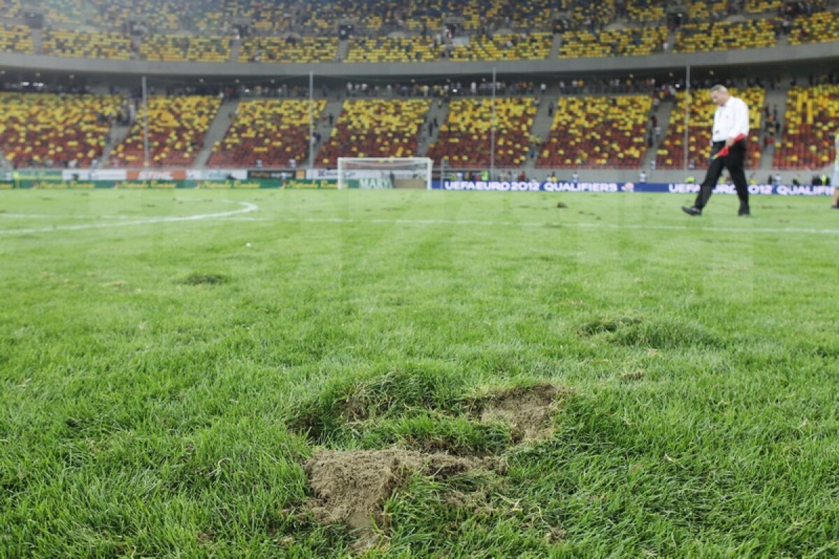 EXCLUSIV / GSP vă prezintă raportul lui Richard Hayden, reprezentantul UEFA cu privire la gazonul de pe National Arena!