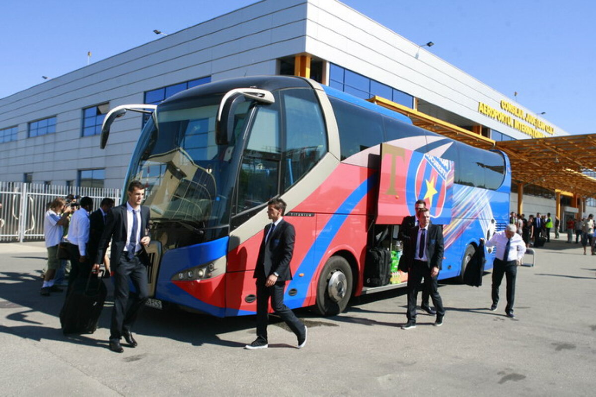 FOTO Steaua a ajuns la Cluj