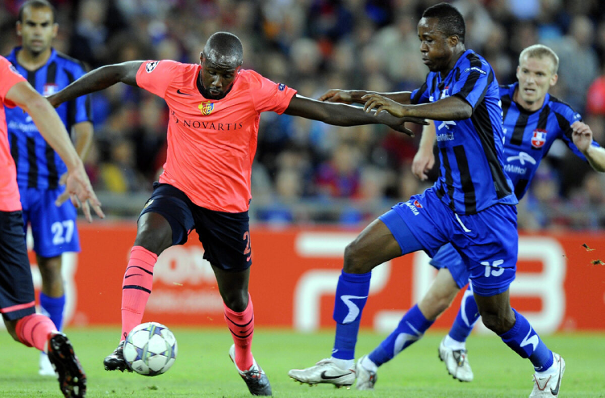 Debut nefericit pentru gălăţeni » FC Basel - Oţelul 2-1