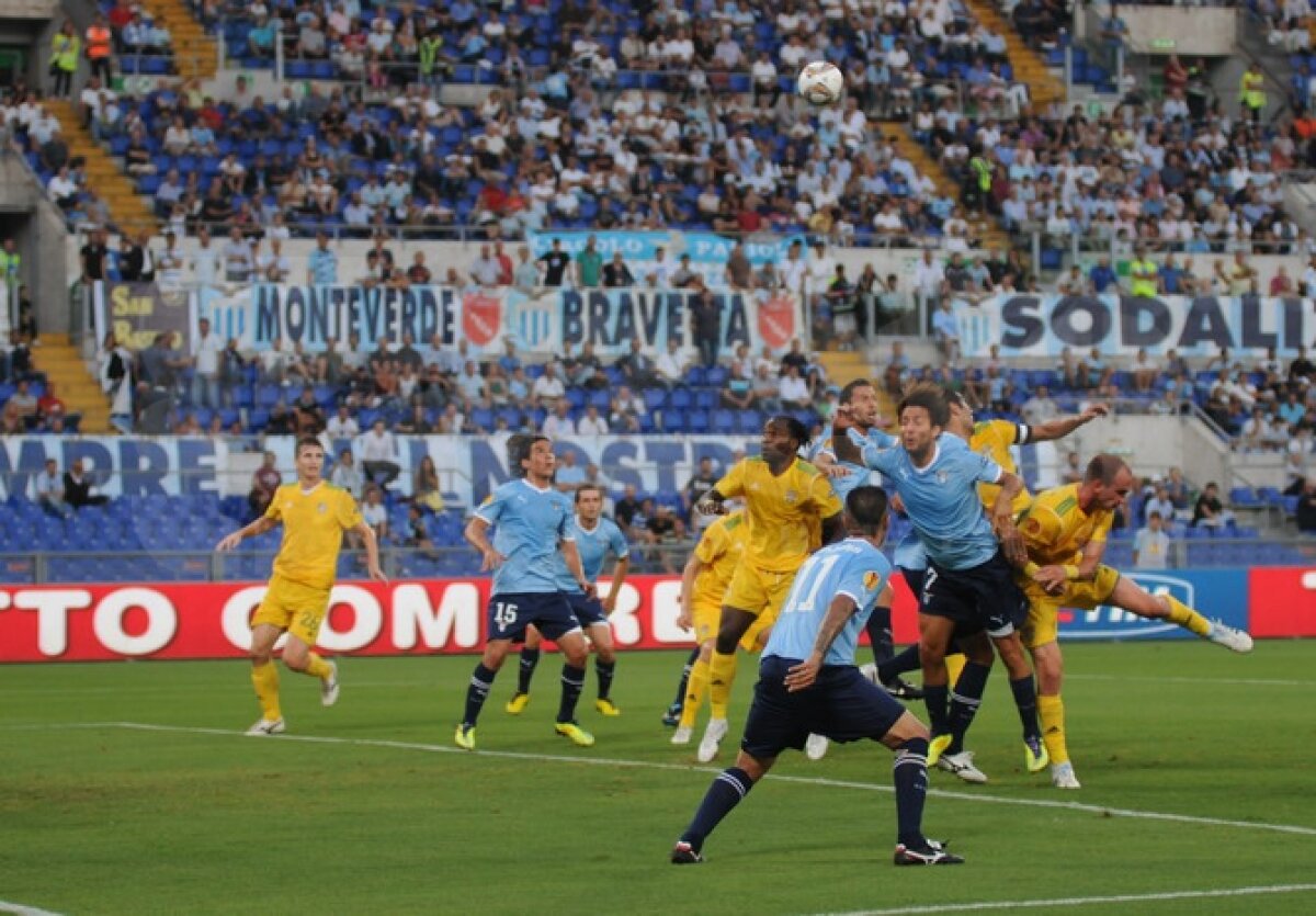 VIDEO Wesley a adus un punct Vasluiului la Roma, Lazio - Vaslui 2-2