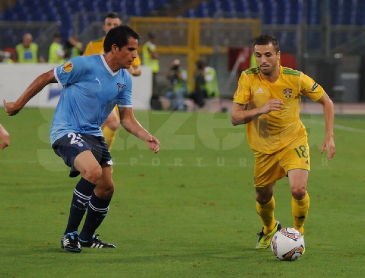 VIDEO Wesley a adus un punct Vasluiului la Roma, Lazio - Vaslui 2-2