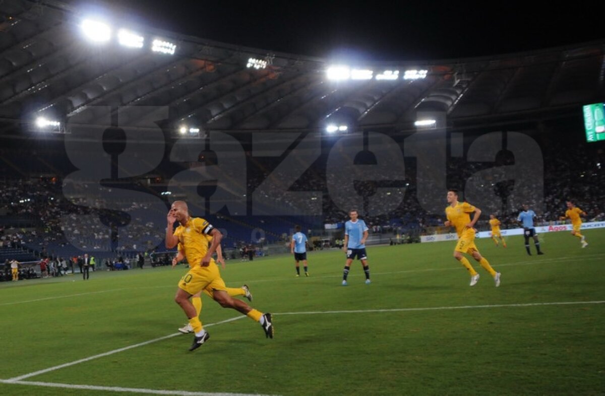 VIDEO Wesley a adus un punct Vasluiului la Roma, Lazio - Vaslui 2-2