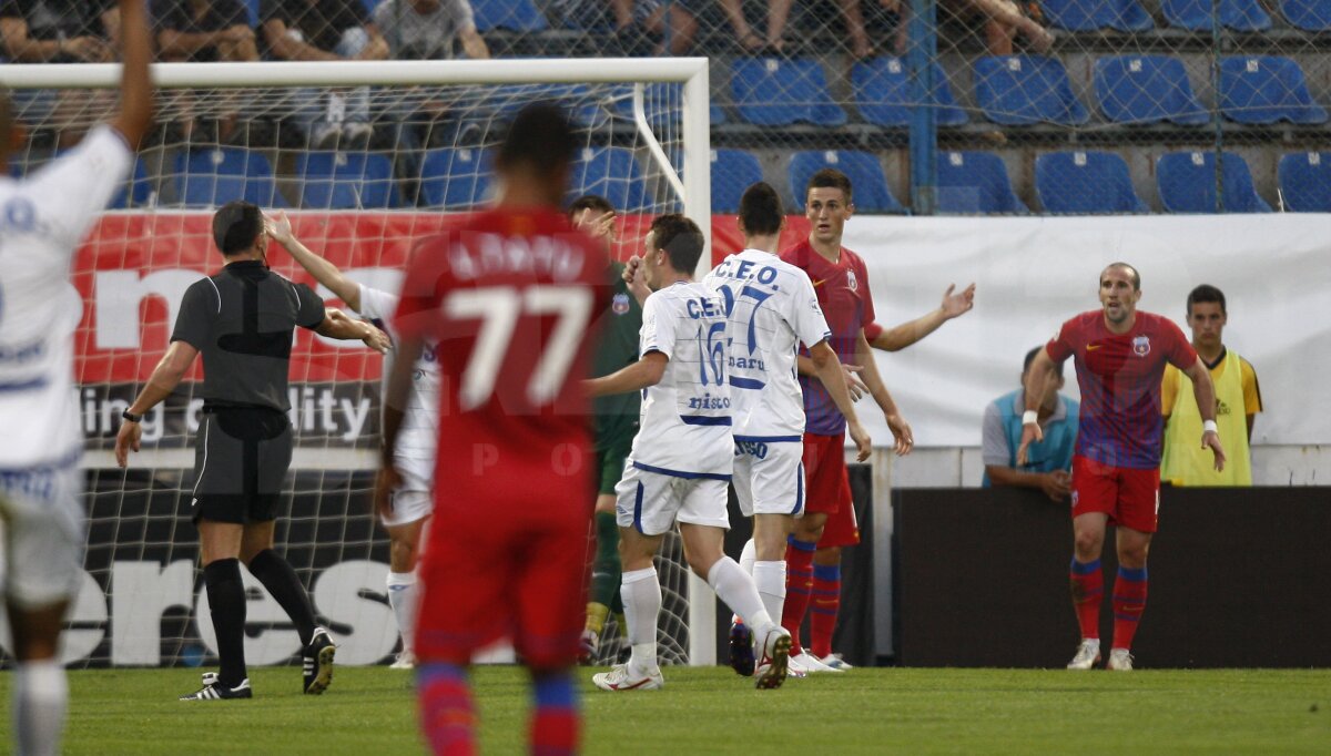 Meci dramatic la Ploieşti: Steaua - Pandurii 1-2