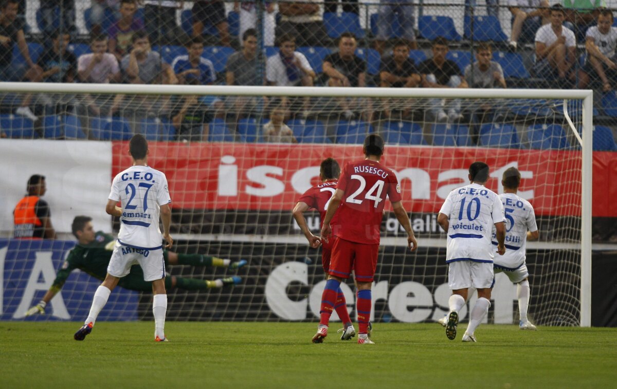 Meci dramatic la Ploieşti: Steaua - Pandurii 1-2