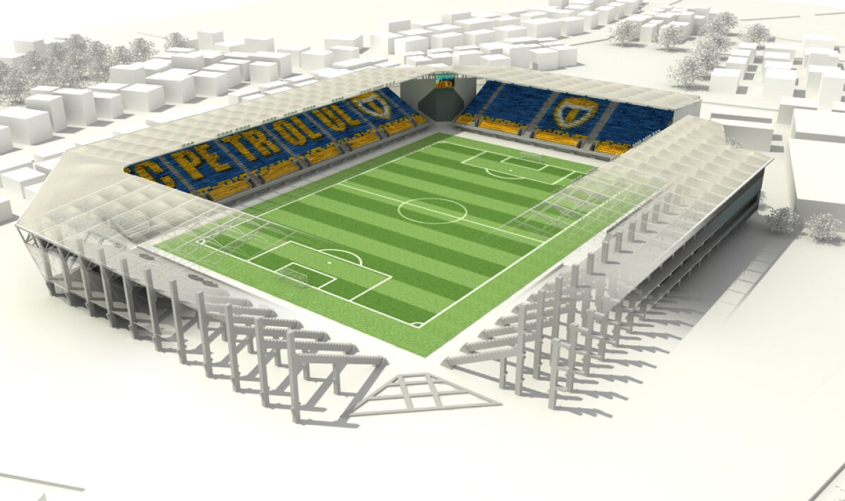 INFOGRAFIE GSP.RO + FOTO » Super-stadionul de 17 milioane de euro al Ploieştiului a  fost inaugurat