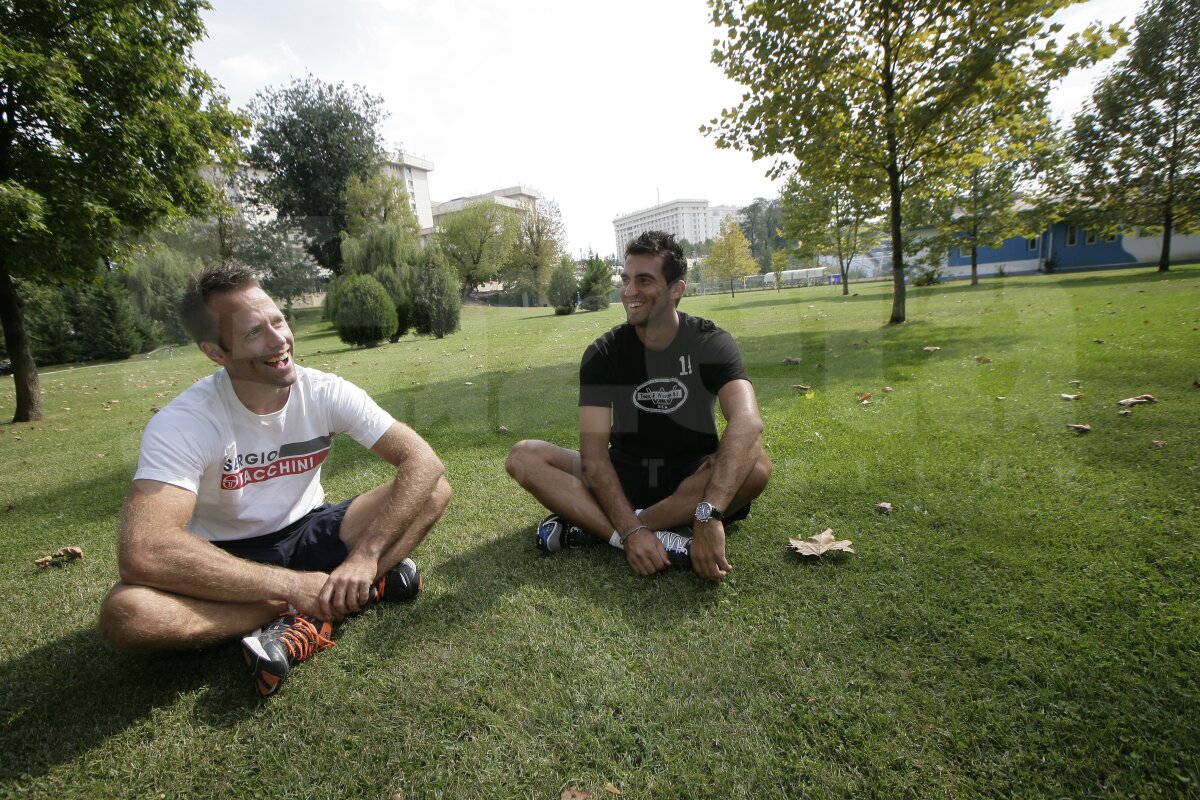 FOTO/ Interviu la dublu H&R » Horia Tecău şi Robert Lindstedt: "Devenim tot mai buni prieteni"