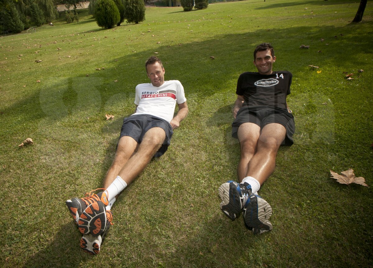 FOTO/ Interviu la dublu H&R » Horia Tecău şi Robert Lindstedt: "Devenim tot mai buni prieteni"