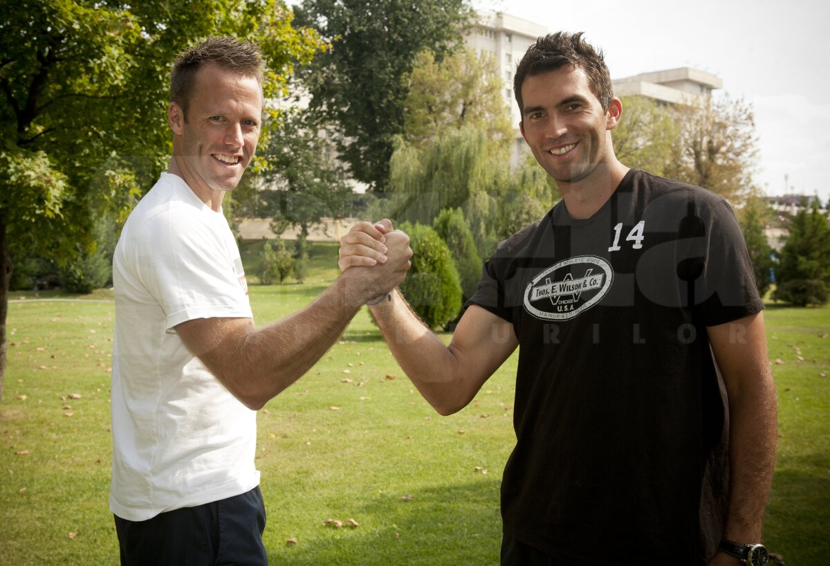 FOTO/ Interviu la dublu H&R » Horia Tecău şi Robert Lindstedt: "Devenim tot mai buni prieteni"