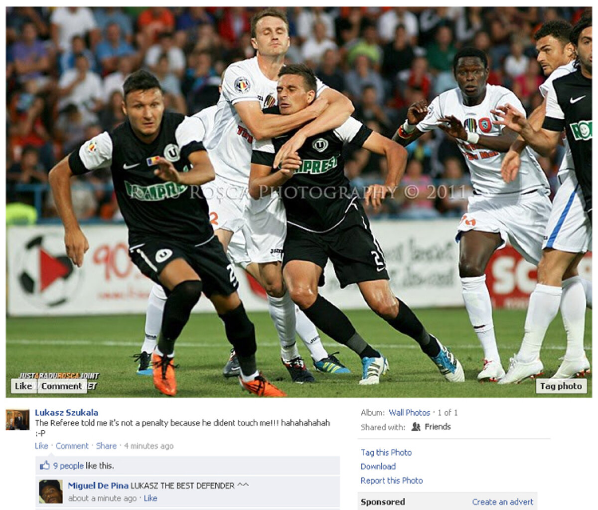 FOTO Szukala oferă dovada că U Cluj a fost dezavantajată de Alexandru Deaconu