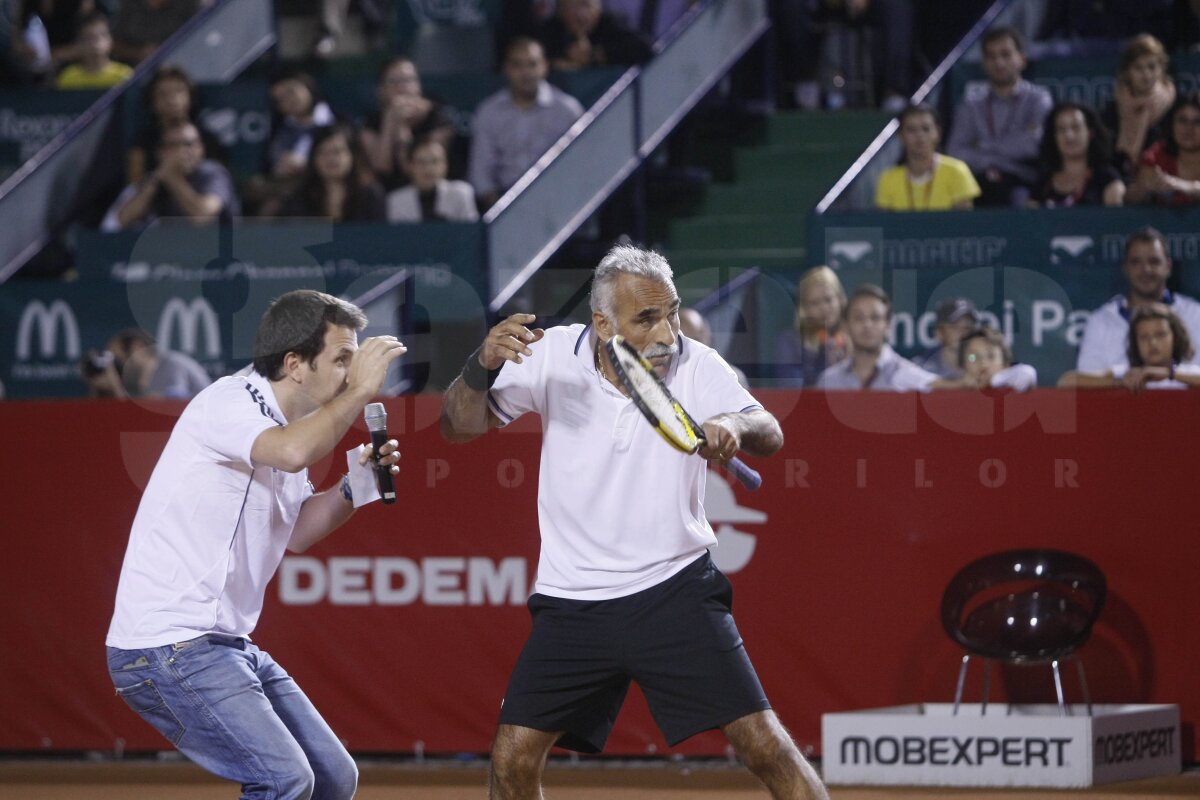 FOTO Năstase, Pavel, Bahrami, Noah şi El Aynaoui au făcut un spectacol adevărat la Arenele BNR!