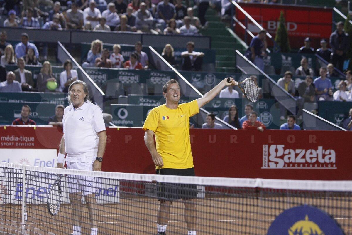FOTO Năstase, Pavel, Bahrami, Noah şi El Aynaoui au făcut un spectacol adevărat la Arenele BNR!