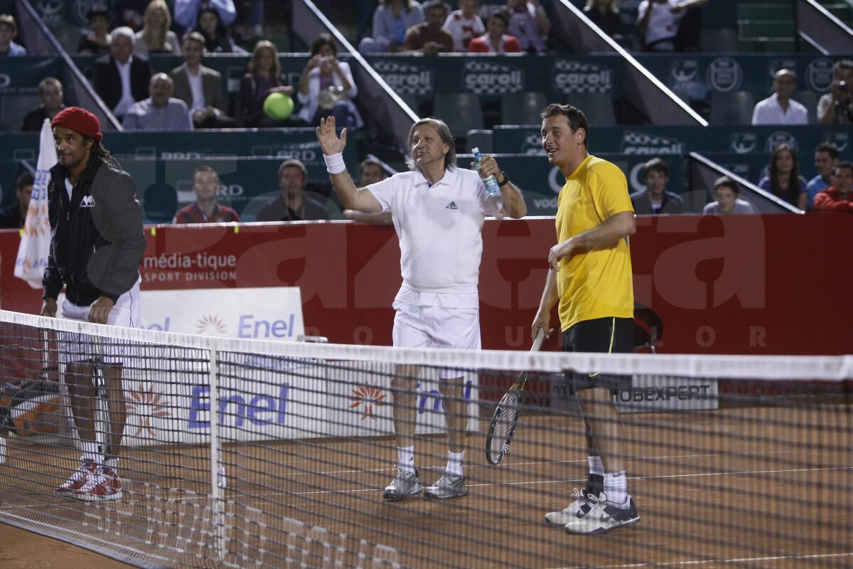 FOTO Năstase, Pavel, Bahrami, Noah şi El Aynaoui au făcut un spectacol adevărat la Arenele BNR!